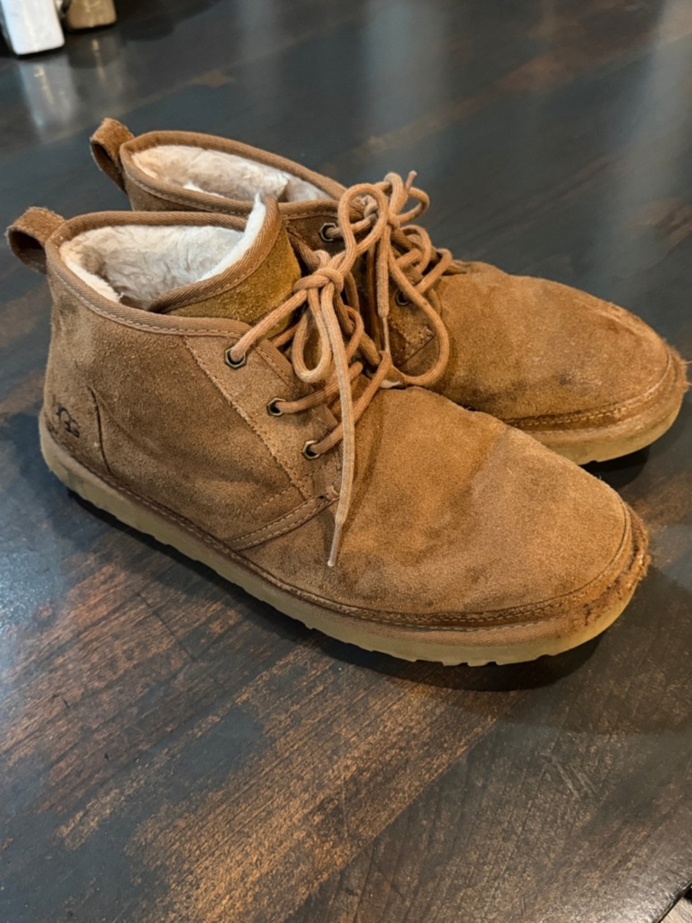UGG Men's Chukka Boots in Chestnut Brown - Size 11